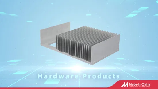 China Industrial Aluminium Profiles Elektronische Aluminium-Kühlkörperextrusion
