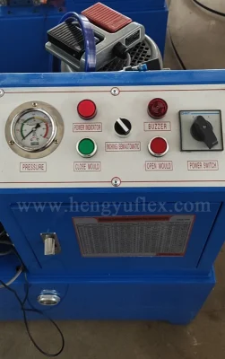 Hydraulische Schlauchmontagemaschinen mit 10 Sätzen Crimpeinsätzen von chinesischen Crimpmaschinenlieferanten