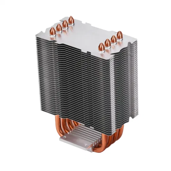 Kundenspezifischer Aluminium-Kühlkörper mit Kupfer-Heatpipe-Kühlkörper für Server